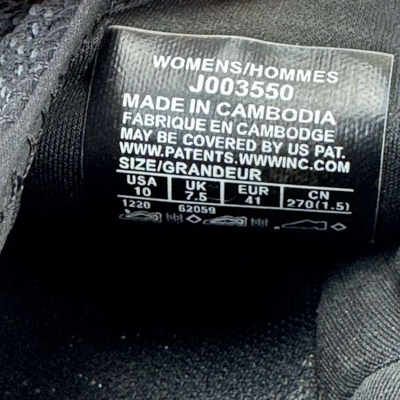 Women’s Merrell Cloud Knit Slip On Sneaker Casual Outdoor Shoe Black Gray 10 - Picture 13 of 14